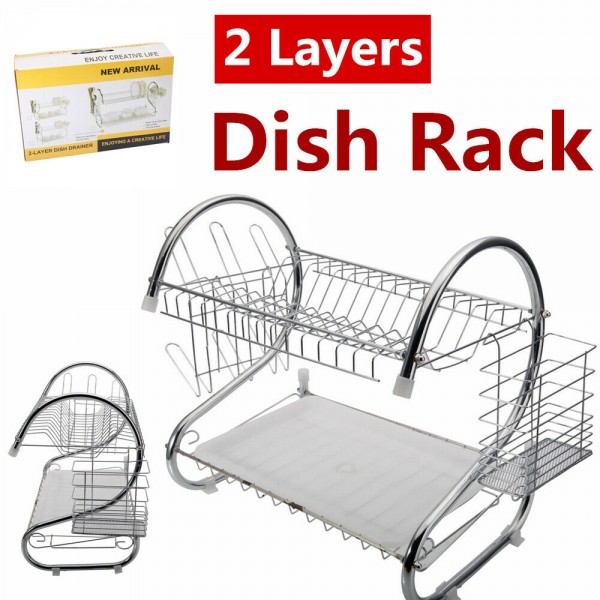 2 Layer Kitchen Rack