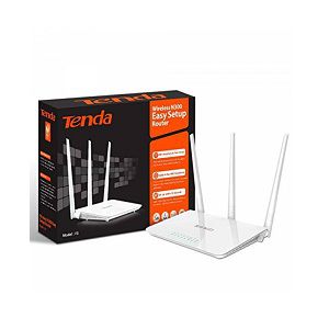 Tenda F3 Wireless Easy Setup Router 300 Mbps 3 Fixed Anteena