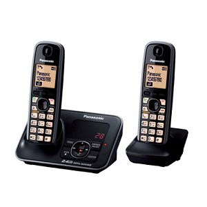 Panasonic KX TG3712 Cordless Caller ID Dual Handset Phone