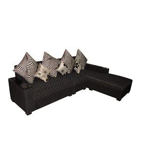 Stylish Sofa Set L Shaped Solid Foam Best Quality Furniture