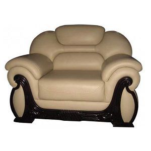 Modern Sofa Set 5 Seater Solid Wood and Foam Furniture