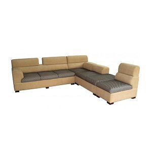 Sofa Set L Shaped Six Seater Beautiful Wood Furniture