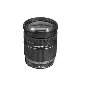 Canon EF S 18 200mm F 3.5 to 5.6 IS DSLR Camera Lens