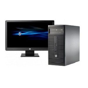 HP 18.5 Inch Desktop PC 280 G1 MT Core i3 4GB RAM 500GB HDD