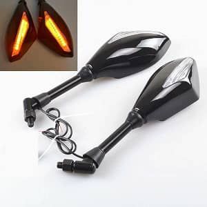 Special Looking Glass with Indicator Light for Bike
