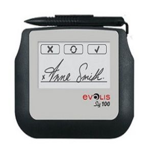 Evolis Sig100 Four Inch Mono Display Signature Pad with SDK