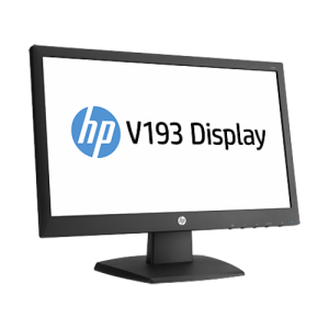 HP V193B 18.5 inch LED Backlit Monitor 3 Years Warranty