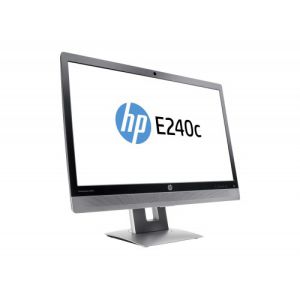 HP EliteDisplay E240c Full HD 24 inch Video Conferencing Monitor New