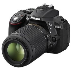 Nikon D5300 DSLR 24.2 MP Builtin Wi Fi With 18 55mm Lens