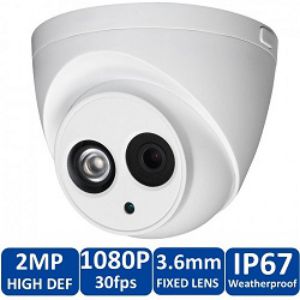 Dahua HAC HDW 1200E 2MP Vandal proof IR HDCVI Dome Camera