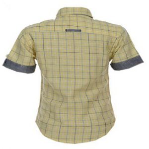 BOYS COTTON SHORT SLEEVE SHIRT