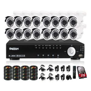 16CH DVR  16Pcs IR WATERPROOF 01