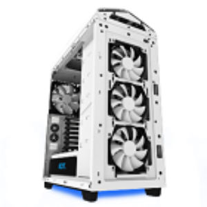 NZXT NOCTIS N450 MATT BLACK (RED LED) | WHITE (BLUE LED)