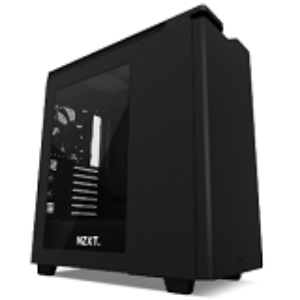 NZXT H440W BLACK | MATT BLACK WITH RED CASING