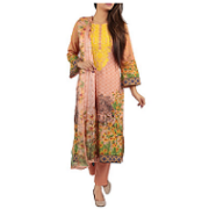 Sunflower Garden PEACH | Salwar kameez