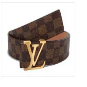 LV Leather Belt