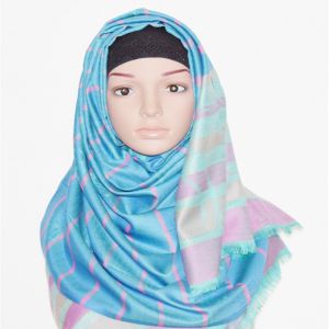 Blue Silk Hijab Price BD | Blue Silk Hijab