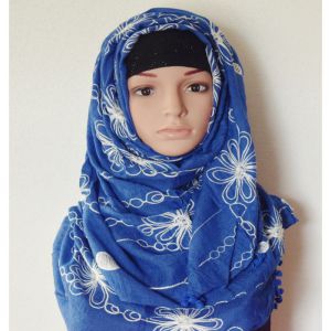Cotton Blue Hijab Price BD | Cotton Blue Hijab