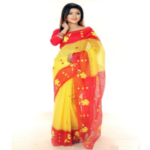 Haya Silk Applique Saree Price BD | Silk Applique Saree
