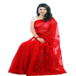 Red Silk Saree Price BD | Red Silk Saree