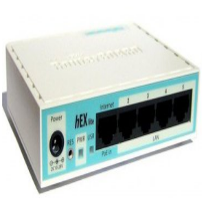 Mikrotik RB750r2 RAM 46MB 10 100 Ethernet Wired Router