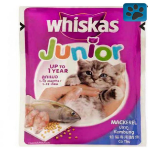 Cat Food Whiskas Junior Pouch Mackerel Price BD | Cat Food Whiskas Junior Pouch