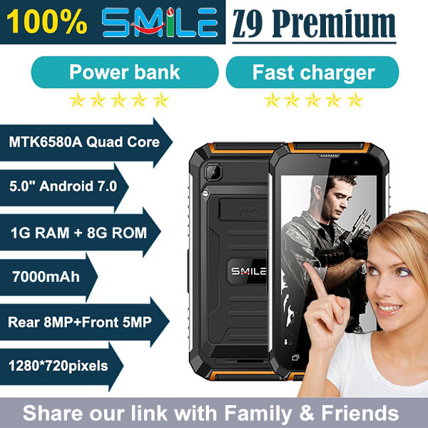 Smile Z9 Premium 3G Smartphone Android 6.0