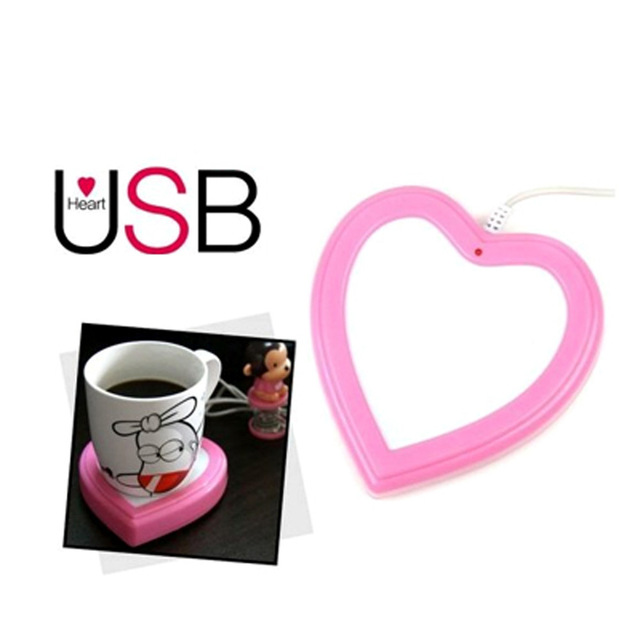 USB Cup Warmer Love Shape,(2232199)