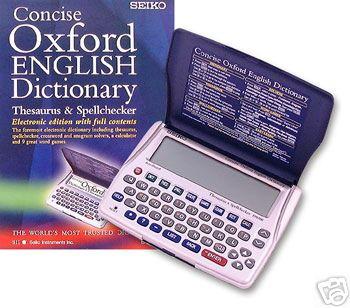 Oxford Dictionary Seiko ER6100,(22105155.)