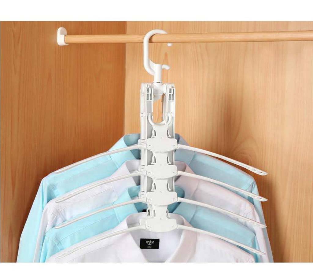 Multi functional plastic clothes hanger,(5539922.)