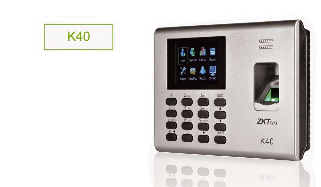 ZKTeco Access Control with Time Attendance K40