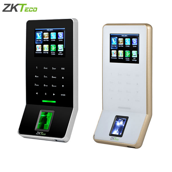 Zkteco Ultra thin fingerprint time attendance and access control terminal F22 