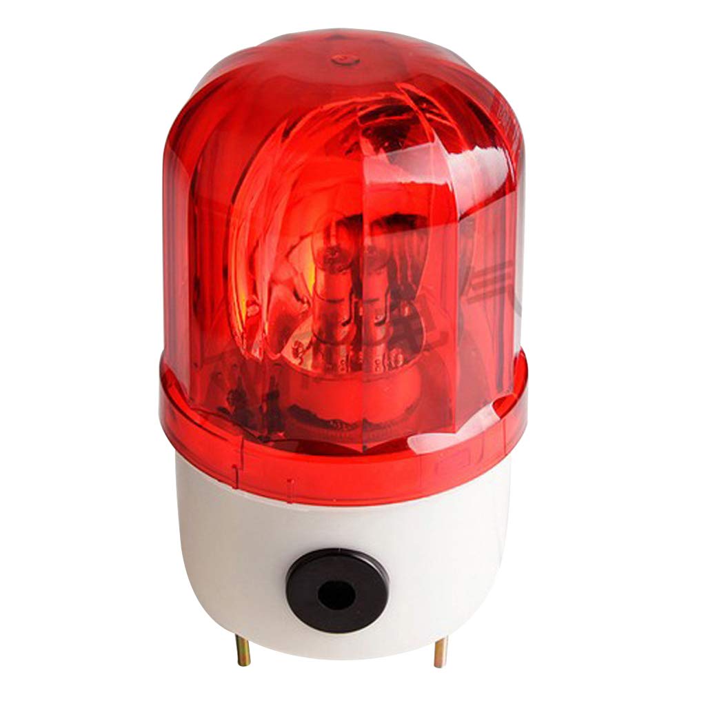 Rotary Industrial Red Flash Light Alerm