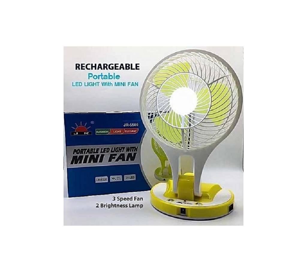  Portable Led Light With Mini Fan,  Cod:IPY(RB)