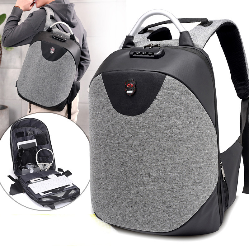 Anthi theft backpack with lock