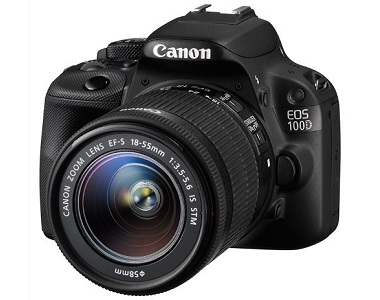 Canon EOS 100D HD 18MP Touchscreen DSLR Camera
