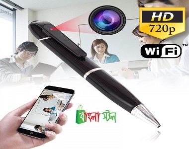 Spy Camera Pen Wifi IP Camera P2P H.264 Wireless HD Cam
