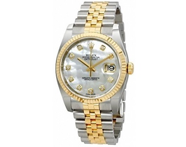 Rolex Oyster Perpetual 18K Yellow Gold Mens Watch