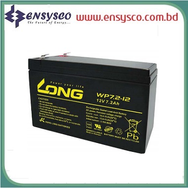 12v 7Ah Long Brand Vietnam Made SMF Battery