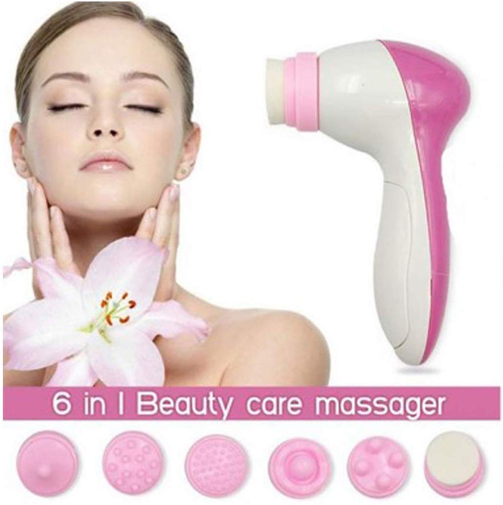 6 in 1 Multifunction Beauty Care Vibrating Facial Massager