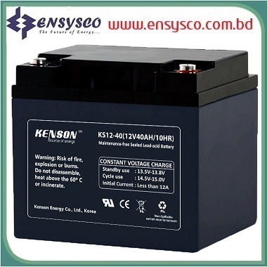 40 Ah Kenson Korea Brand SMF Battery