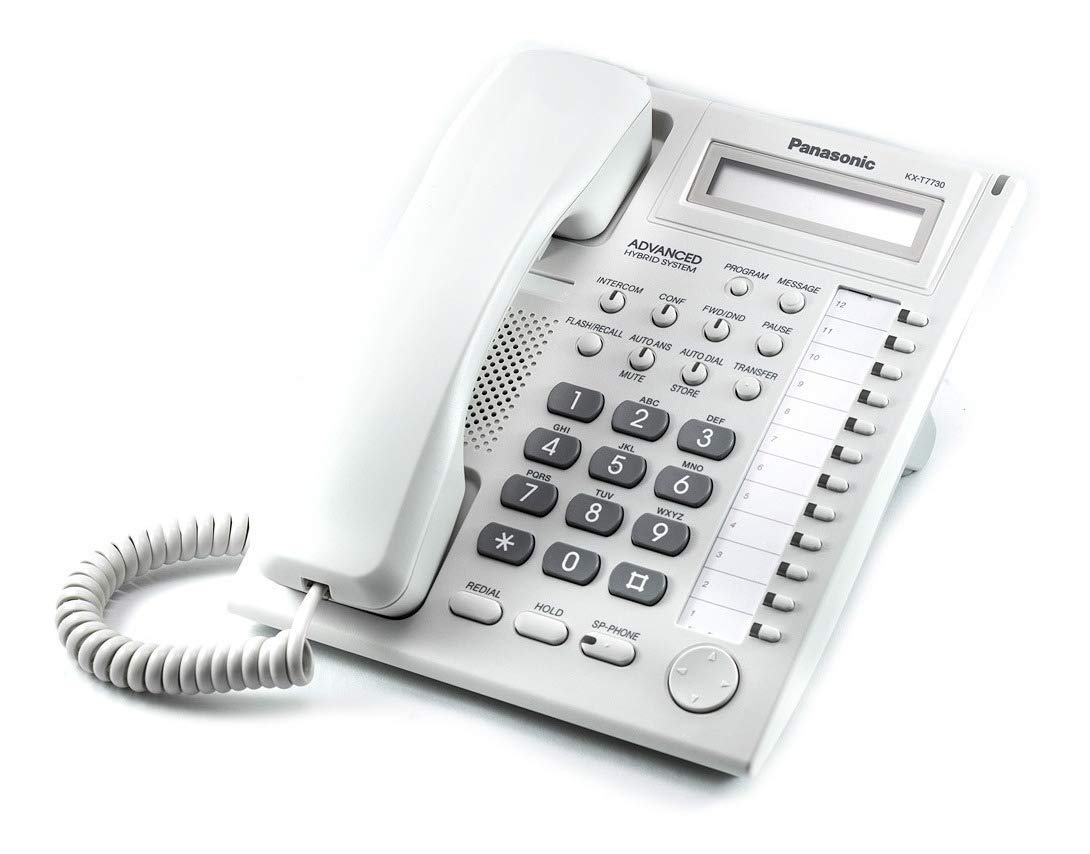 Panasonic KX T7730 Caller ID Wall Mount Corded Telephone