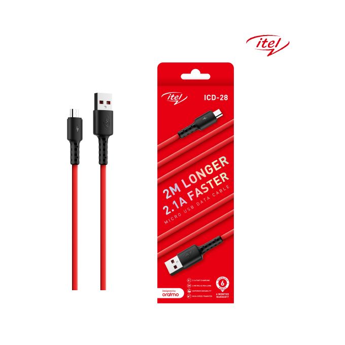 iTel Fast Charging cable ICD 28 Price, Specification, Review in