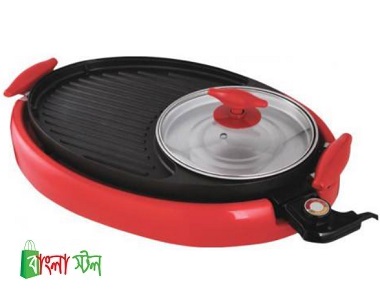 Donlim BBQ Electric Grill with Pizza Maker