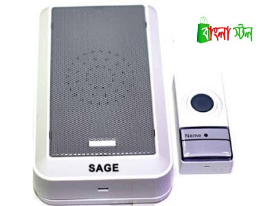 Sage Portable Wireless Door Calling Bell With Remote Control