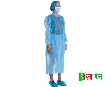Comfortable Polypropylene Isolation Gown