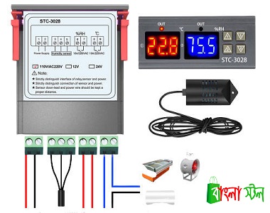 STC 3028 Digital Temperature and Humidity Controller