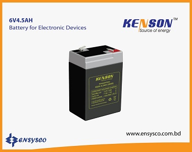 6V 4.5AH KENSON Battery Price in BD | 6V 4.5AH KENSON Battery