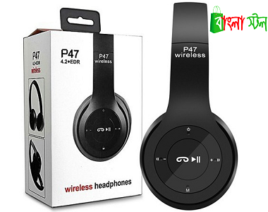 P47 Wireless Headphone Price in BD | P47 Wireless Headphone
