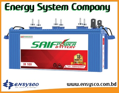 Saif Power IB100 100AH IPS Battery Price in BD | Saif Power IB100 100AH IPS Battery